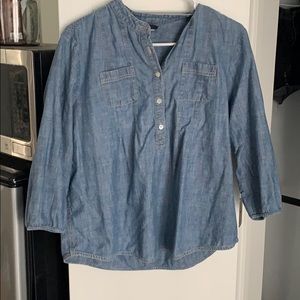 Blue jean top